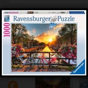 Ravensburger 1000 piece “Bicycles in Amsterdam” puzzle